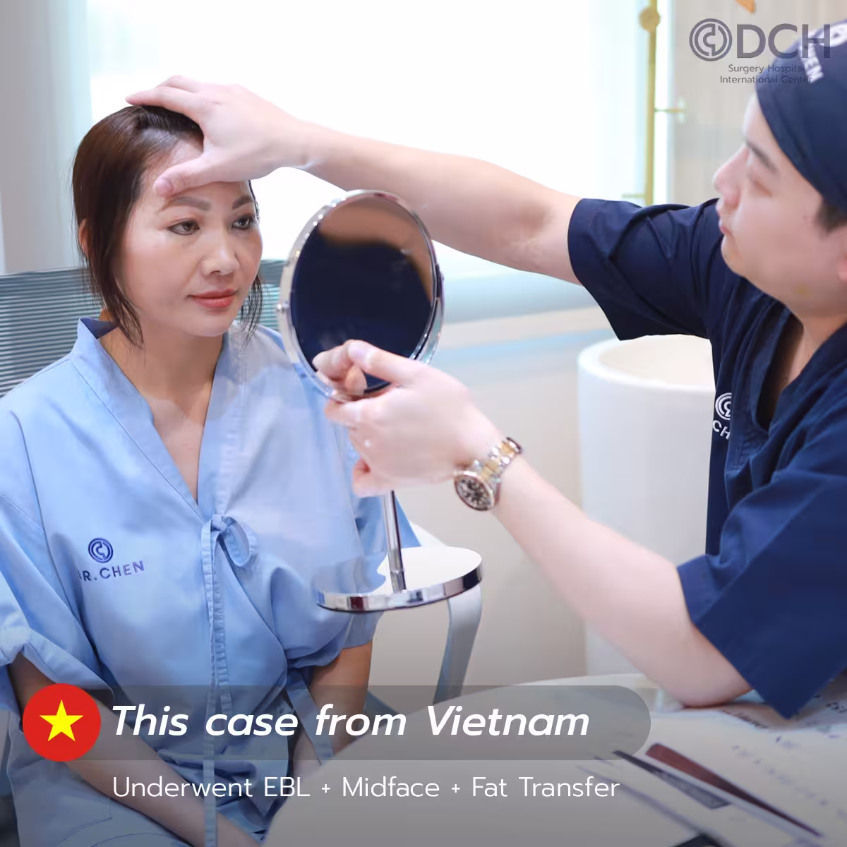 International patient case review at DCH Hospital, case 8