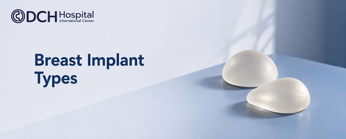 Breast implant demonstration models arranged for an educational comparison