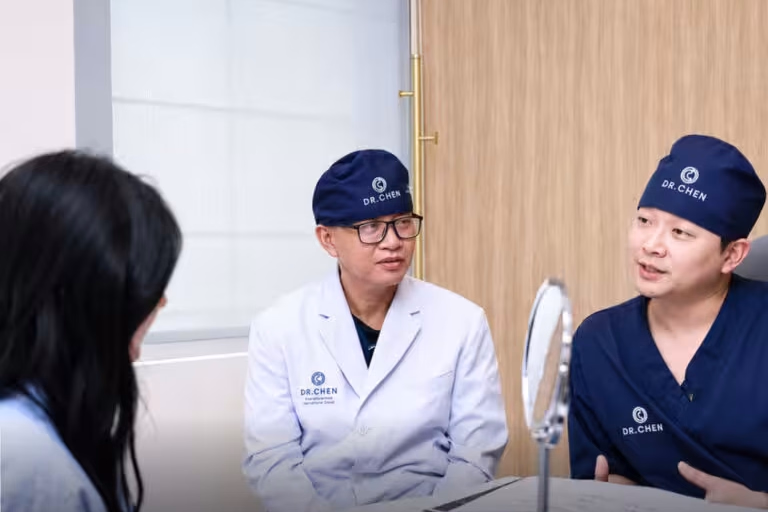DCH Medical Team Discussing Breast Augmentation During A Consultation