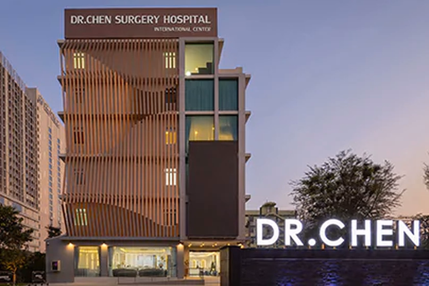 The Exterior Of DCH Hospital In Bangkok