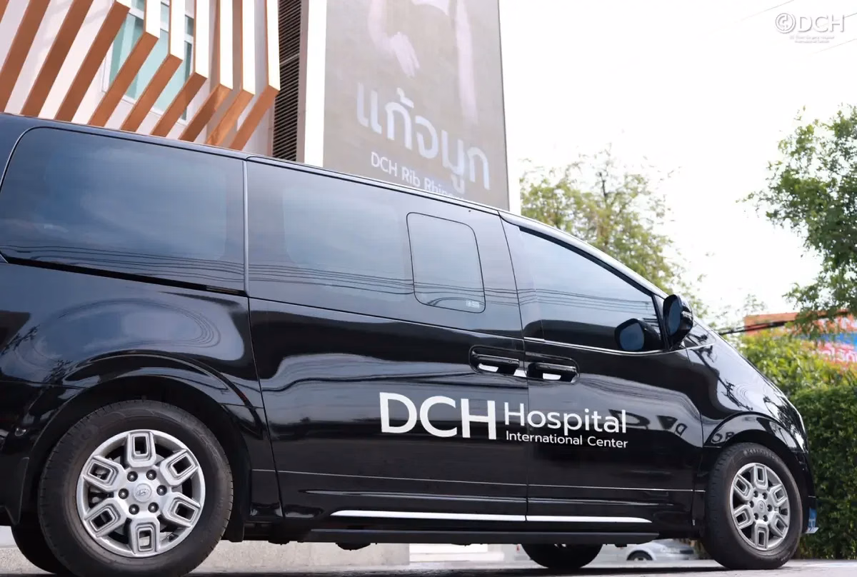 DCH Hospital Transport Vehicle For A Planned Hospital Visit